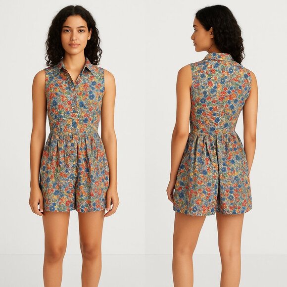 J.Crew Liberty Fabric Floral Dress (Size 00): - Picture 11 of 11